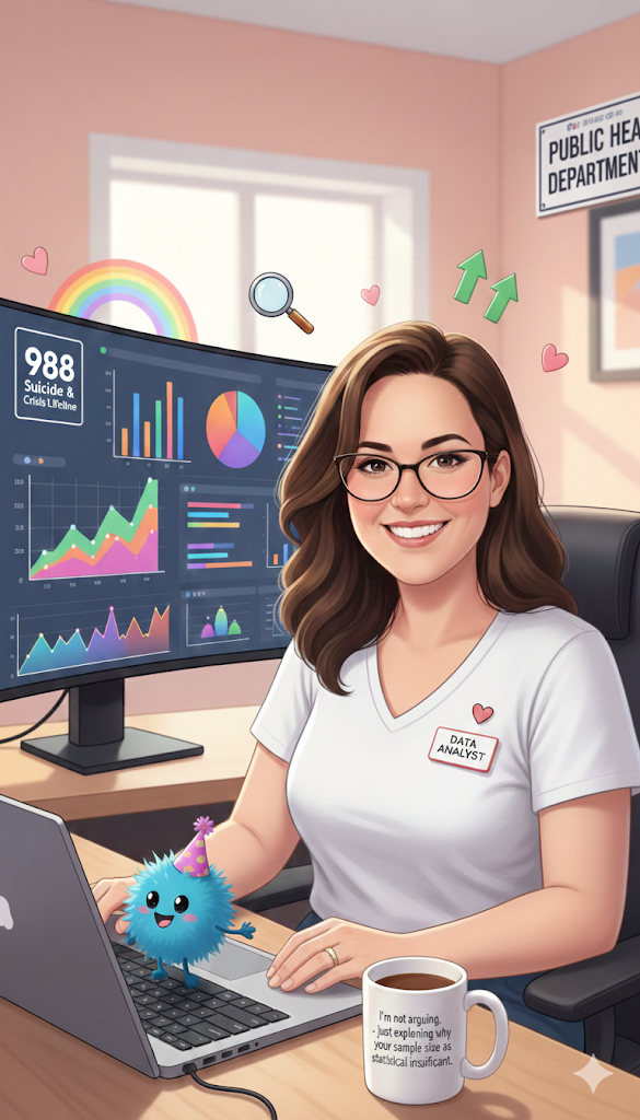 cartoon image of Cassie