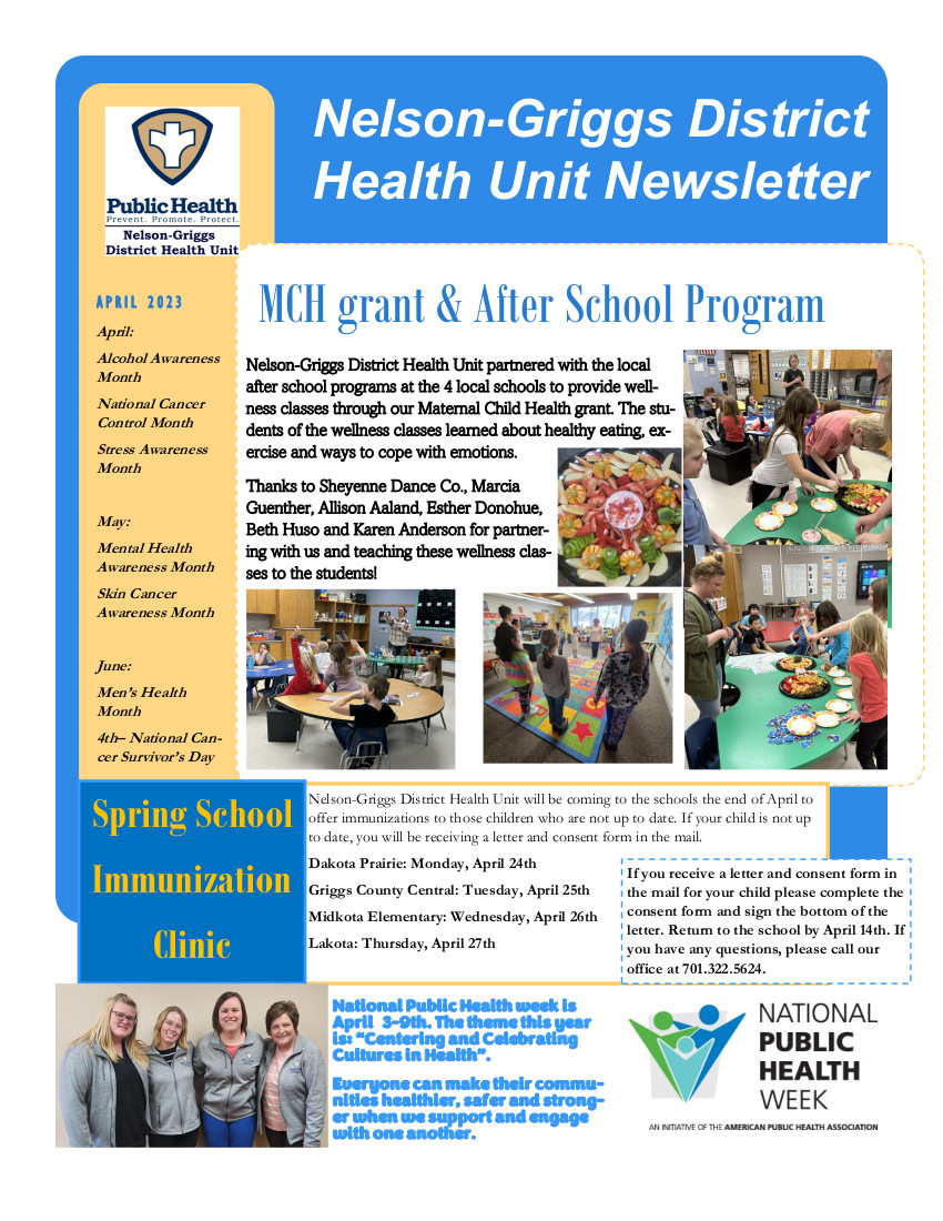 April 2023 Newsletter