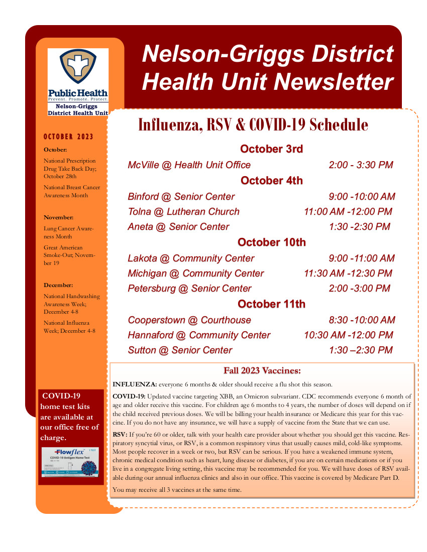 October 2023 Newsletter