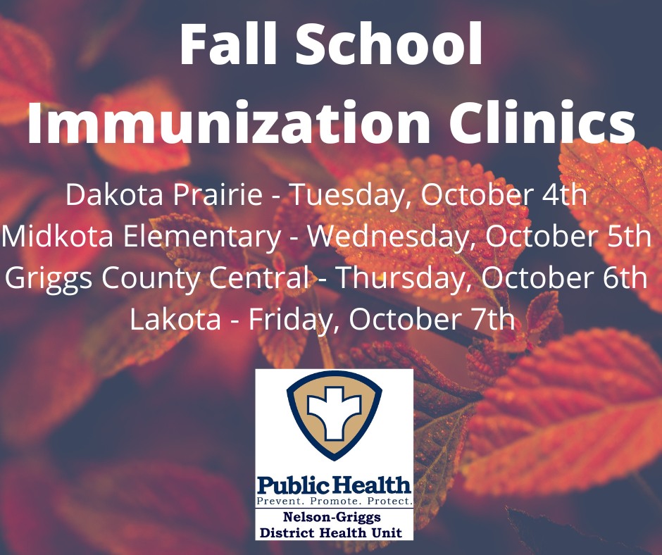 Fall School Immunization Clinics